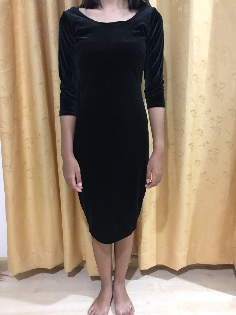 long dress fit body
