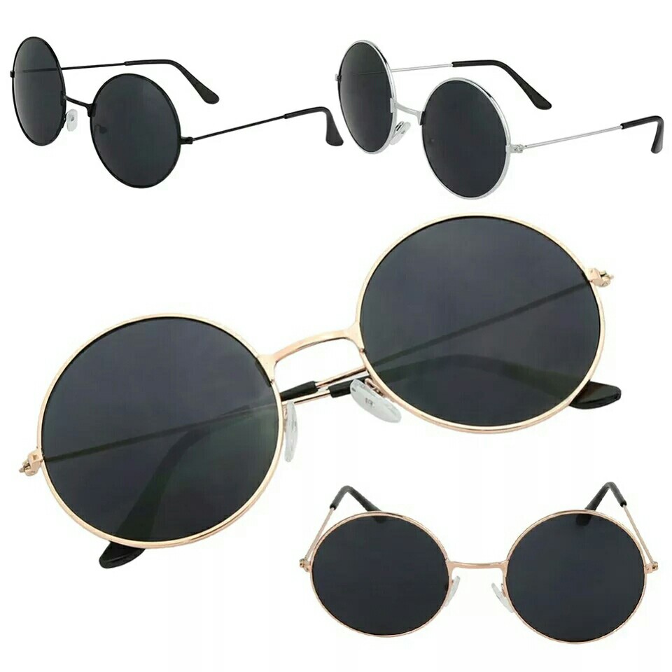 fashion women men retro vintage round glasses steampunk sunglasses metal frame summer brand designer 1539499775 6fc03efe
