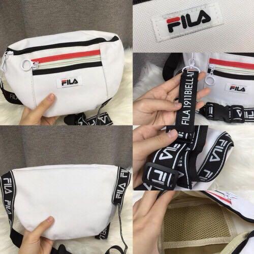 Fila white best sale sling bag