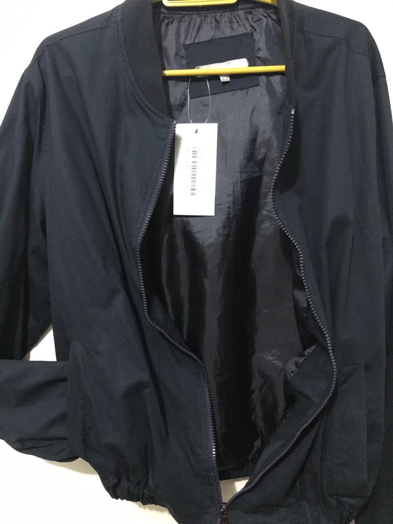 Folded Hung Bomber Jacket