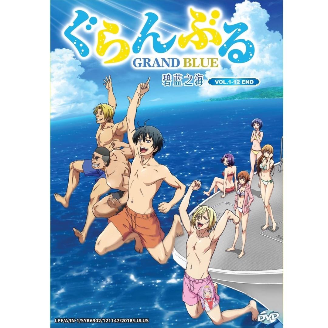 Grand Blue Vol.1-12 End 碧蓝之海 Anime DVD, Hobbies & Toys, Music & Media, CDs  & DVDs on Carousell