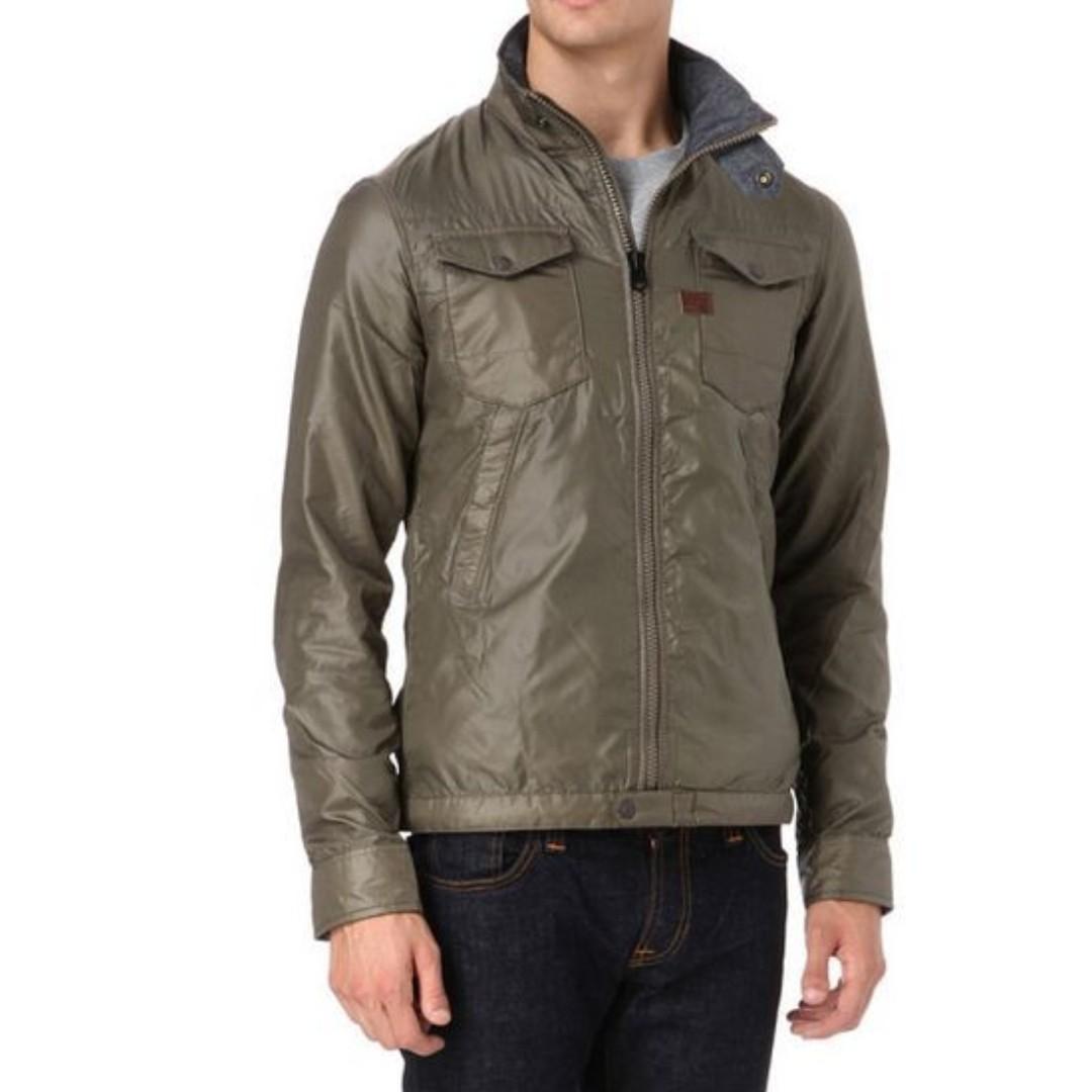 G Star Raw Michigan Overshirt Jacket Green