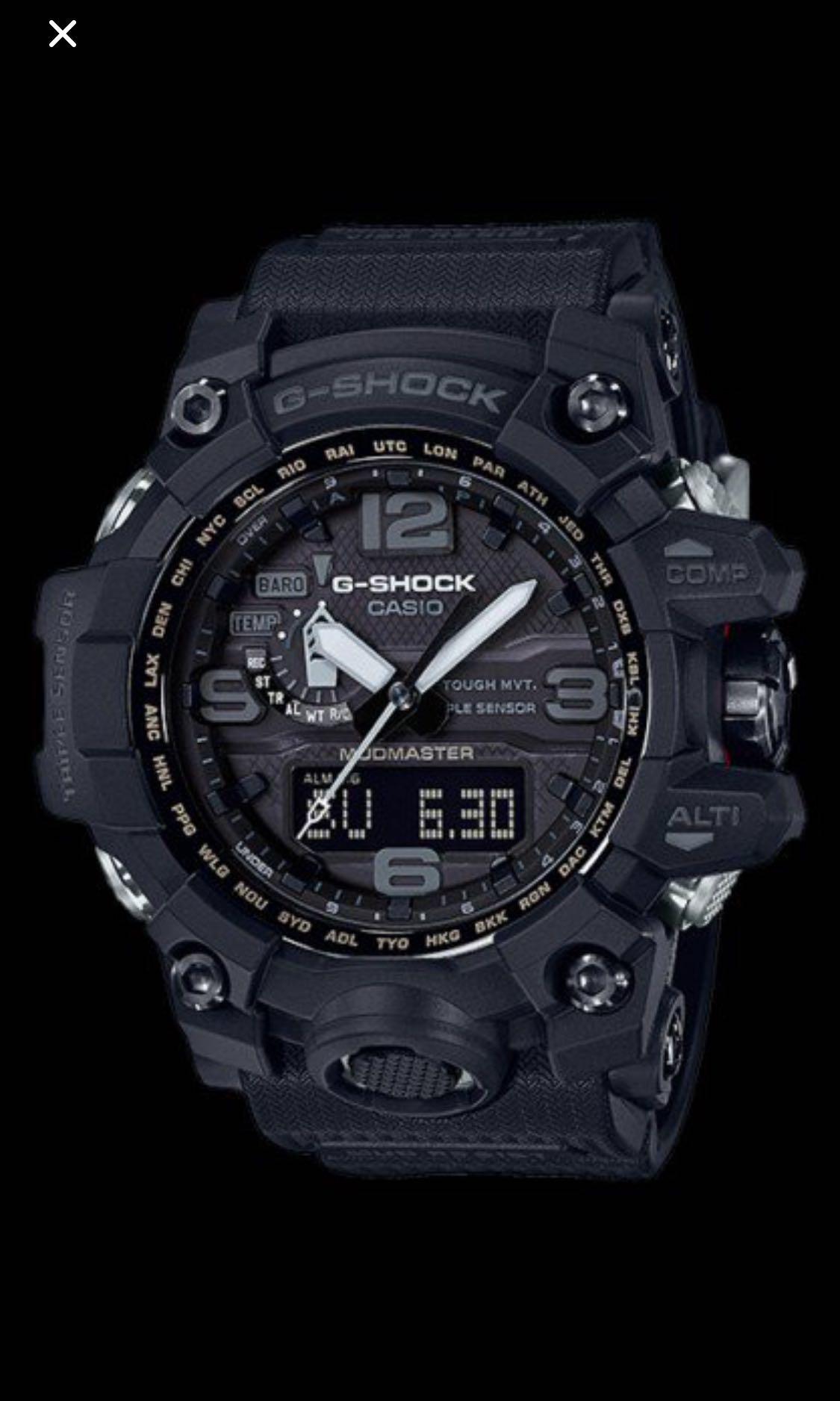 gshock mudmaster black