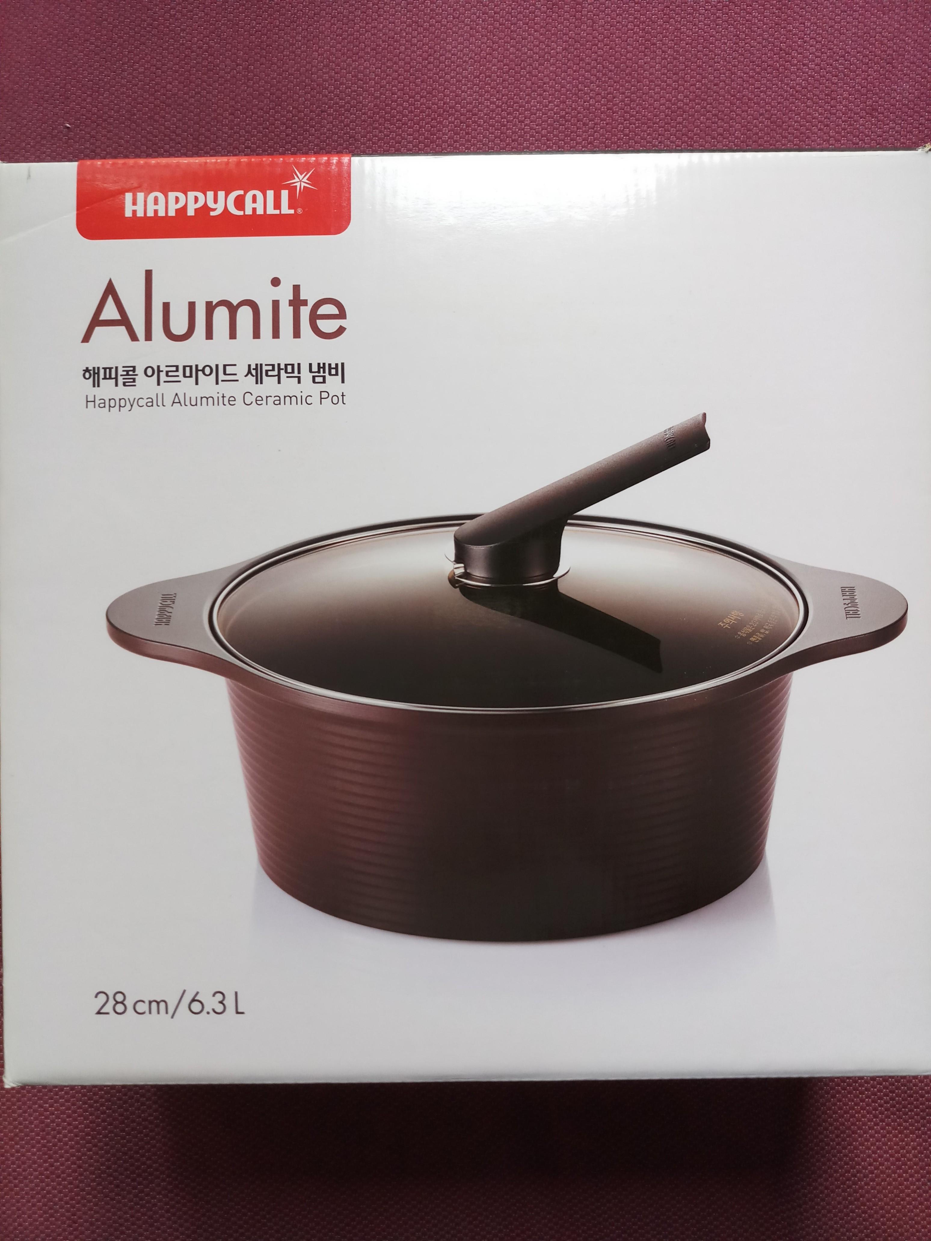 Happycall Alumite Ceramic Pot 28cm Home Appliances Kitchenware On Carousell