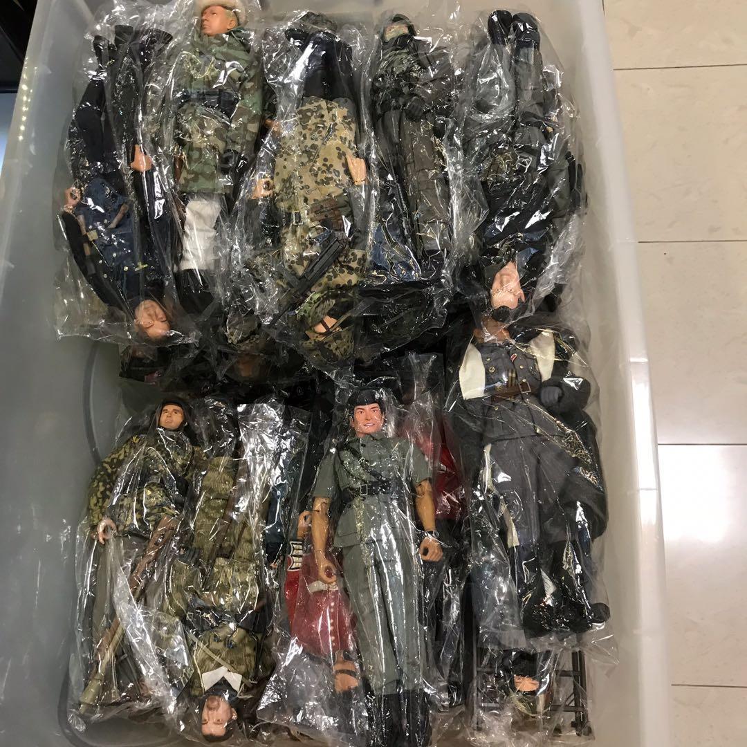 Hot Dragon Military WWII figures Display Sets 1/6 Scale Action Figure