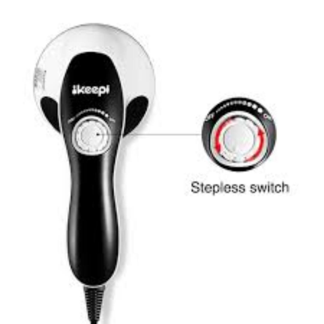 Ikeepi Electric Massager Handheld Infrared Massage with 4 Vibrating