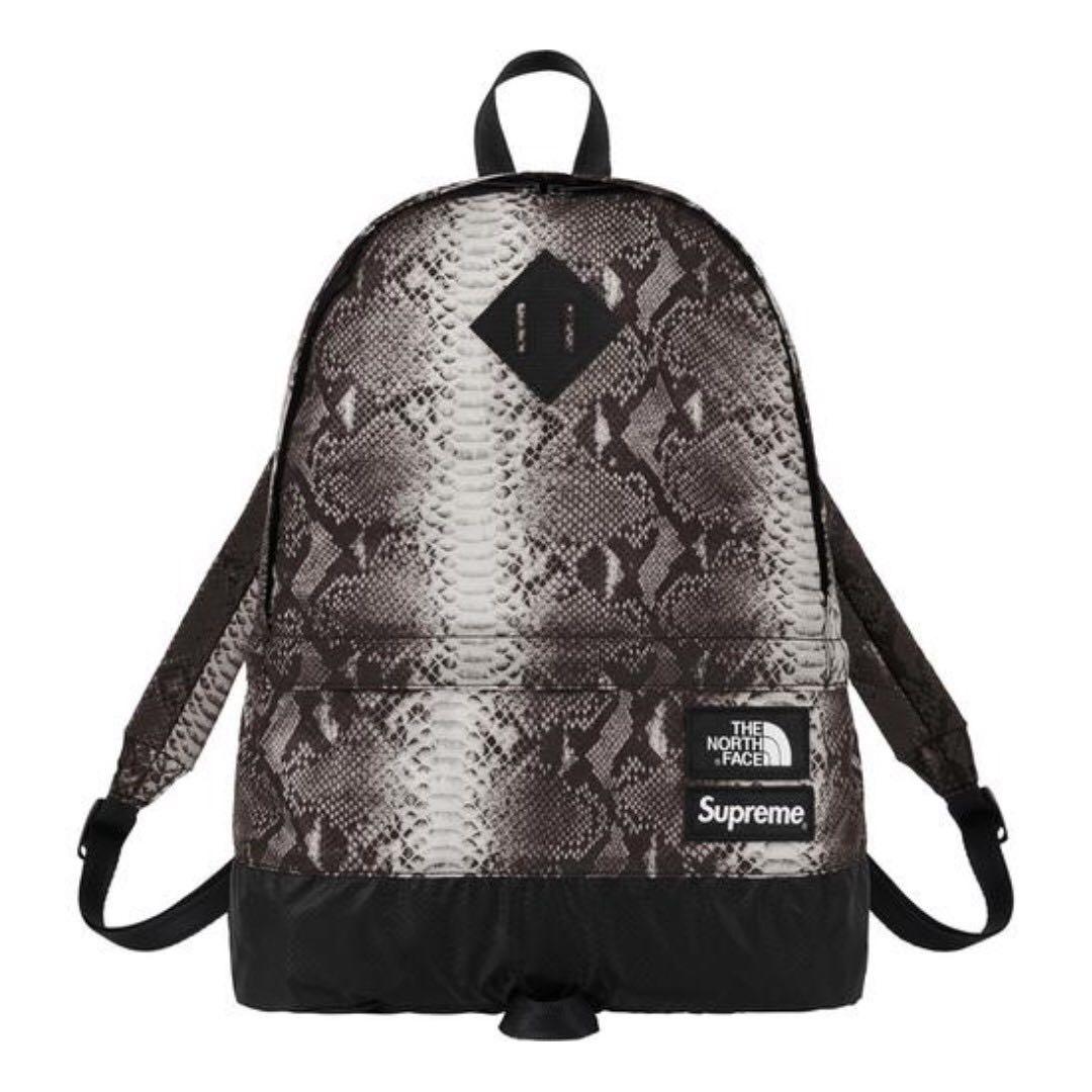 Supreme snakeskin backpack deals