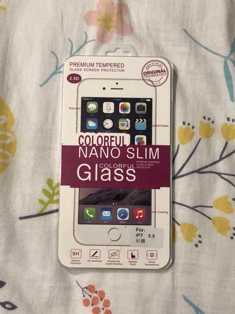 Iphone 7 Plus Tempered Glass 2.5D (Category: Cases & Sleeves) located in Singapore. Submitted by fedagent28 (Listing ID 194765623, Image 1). Description: Full screen with black border for Iphone 7 plus. Self collect Pasir Ris MRT or Downtown MRT depending on day / time. .