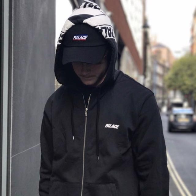 palace zip up hoodie