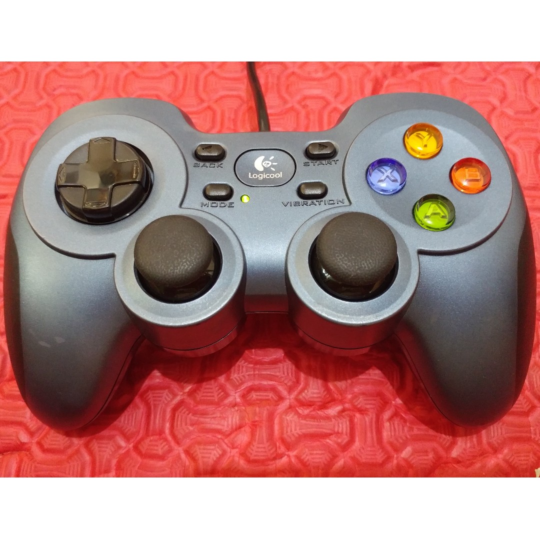 Logicool F51 (Logitech F510) Rumble Gamepad, Gaming, Controllers on Carousell
