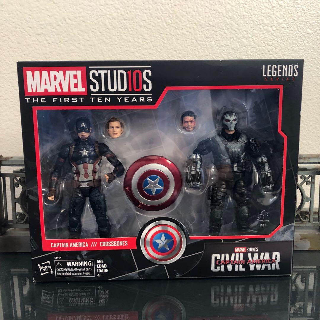 marvel legends crossbones and captain america