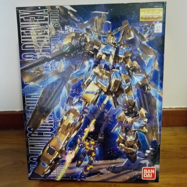 Mg Unicorn Gundam 03 Phenex Bnib Toys Games Bricks