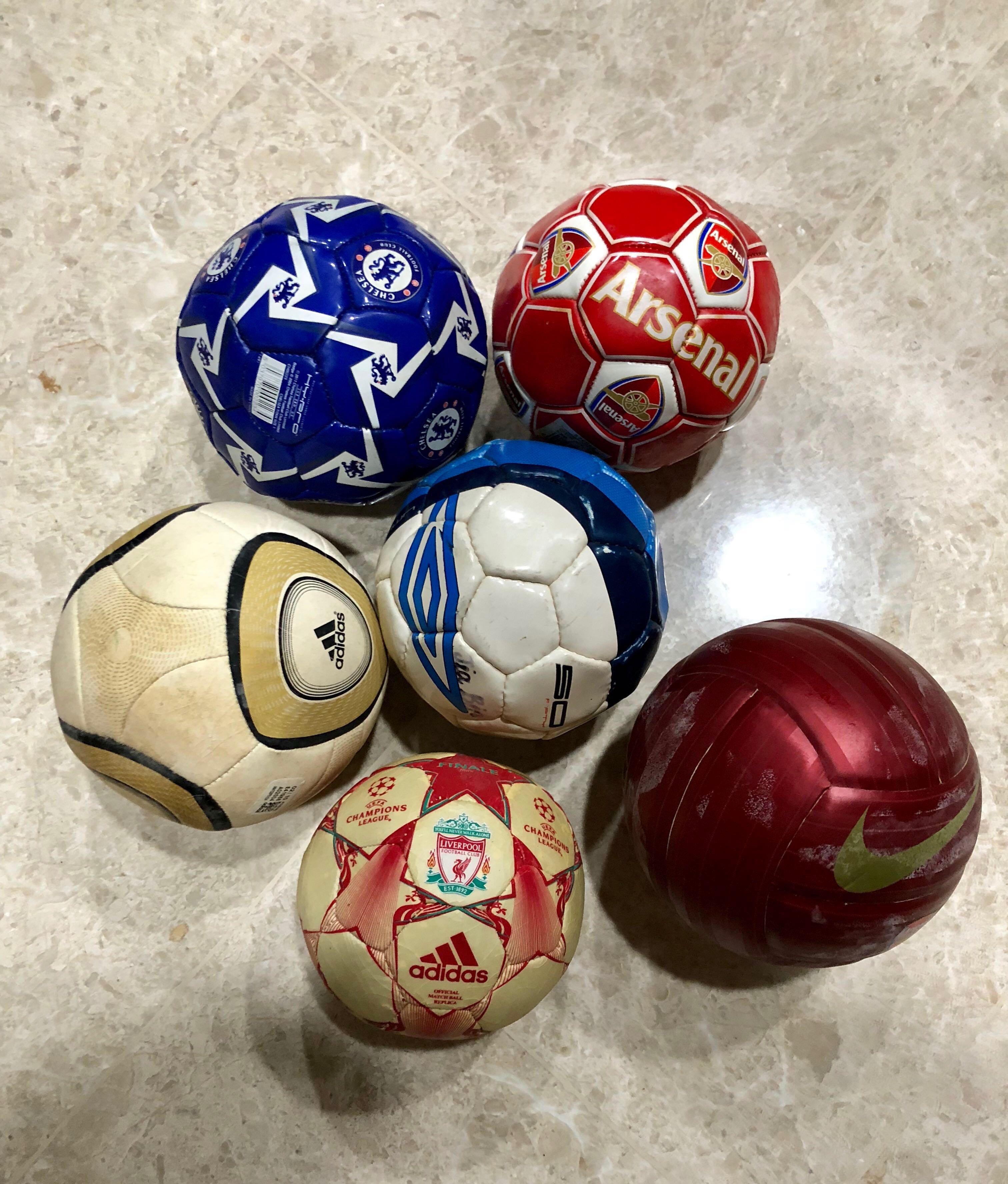 Mini Soccer Balls Fc Sports Sports Games Equipment On Carousell