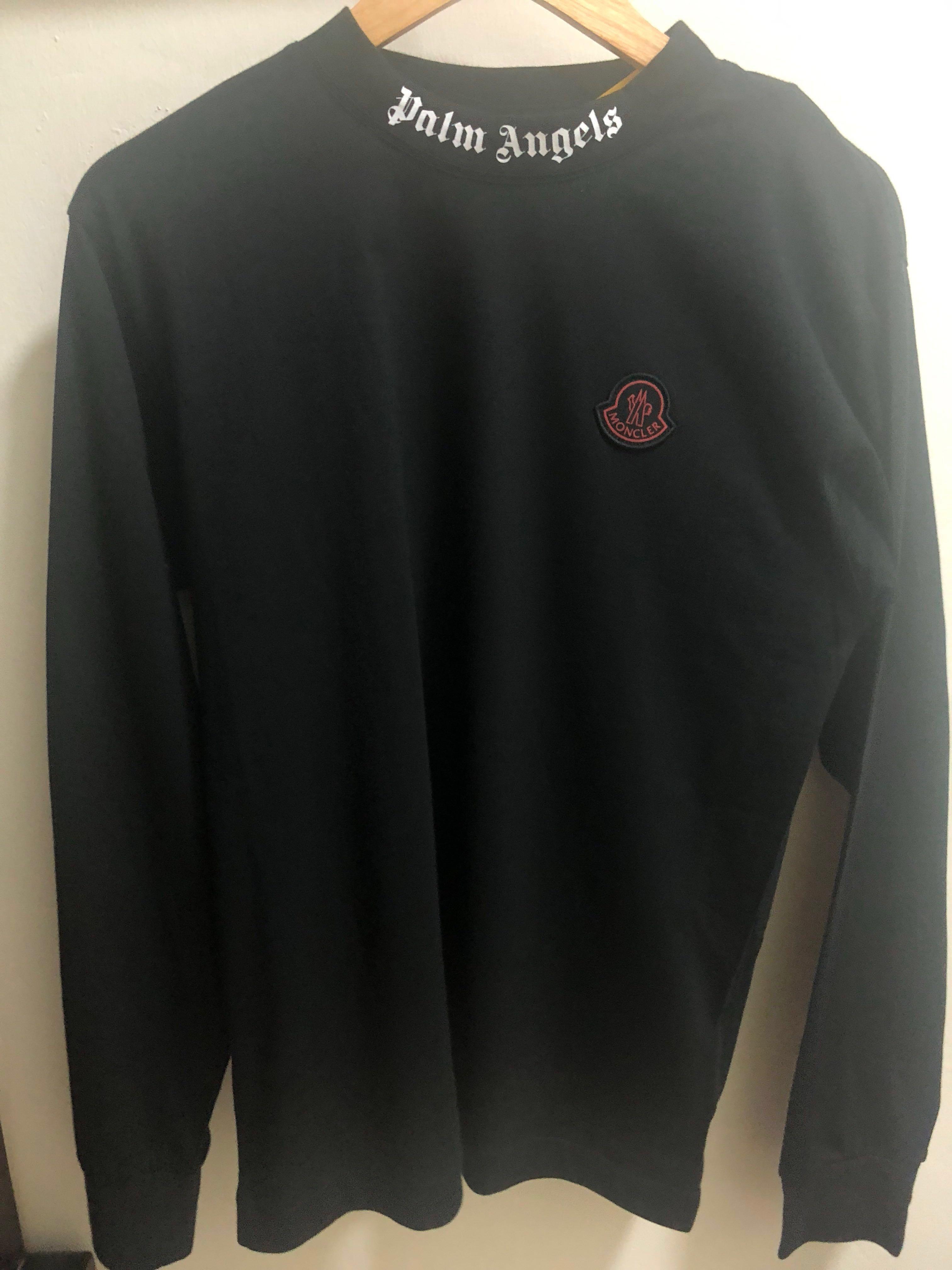 Moncler palm angels long sleeve online