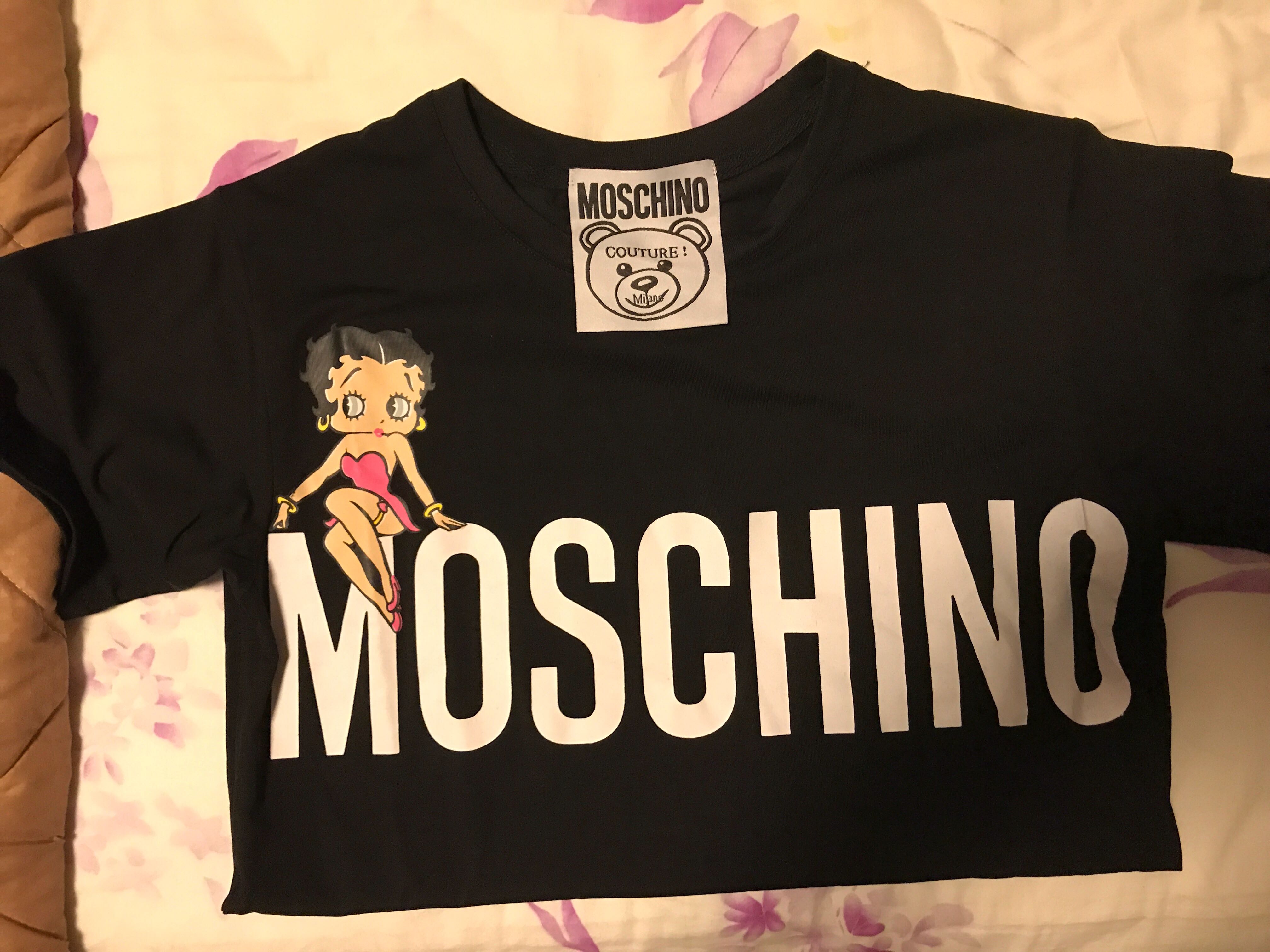 moschino betty boop t shirt