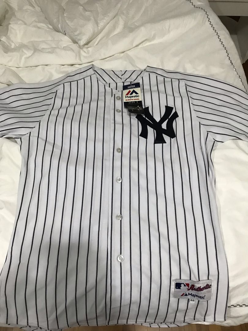 Authentic new york yankees jersey hot sale
