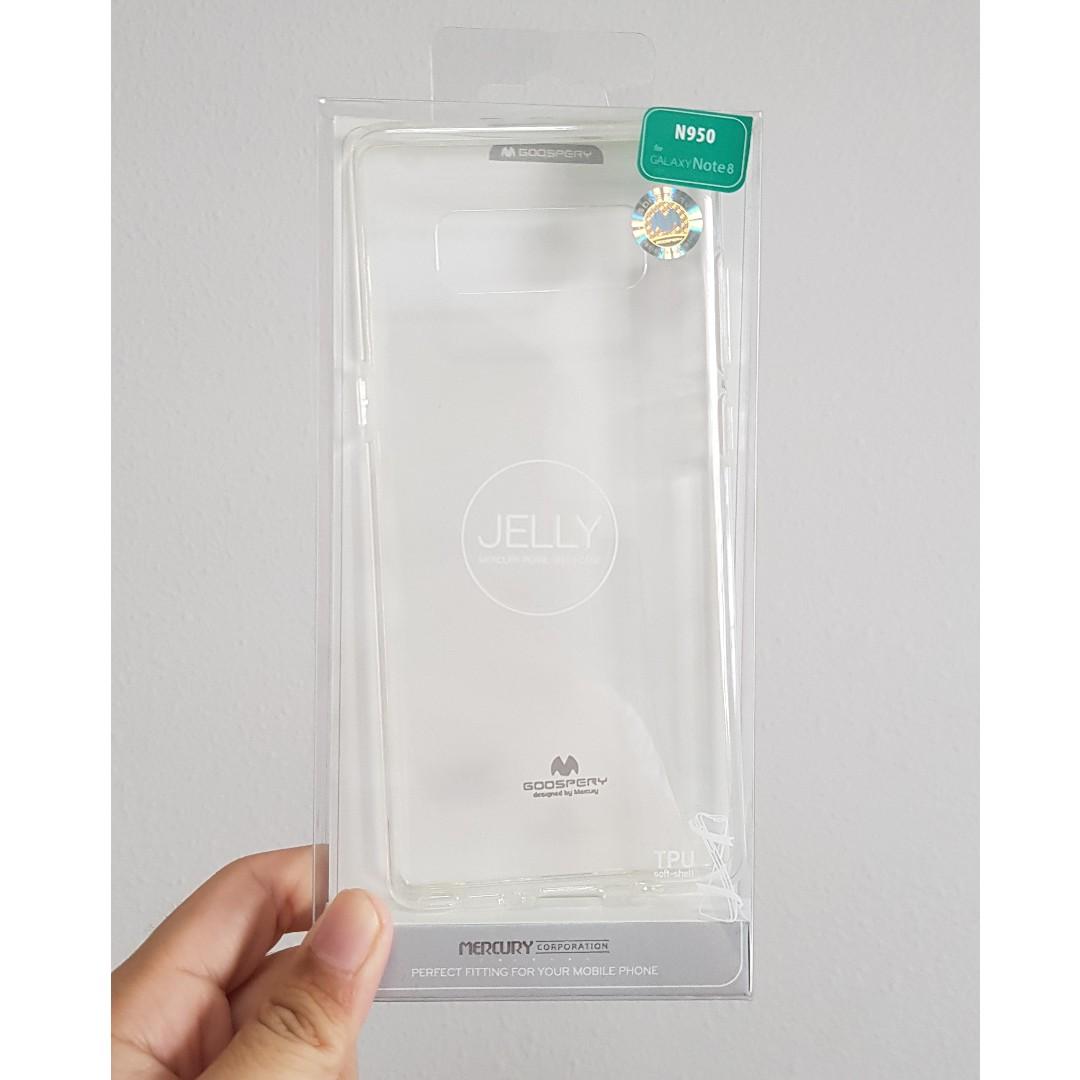Note8 Case (Category: Cases & Sleeves) located in Singapore. Submitted by kinnn_ (Listing ID 194621099, Image 1). Description: - $5/each - If take 4 have discount!!! Brand: Jelly.