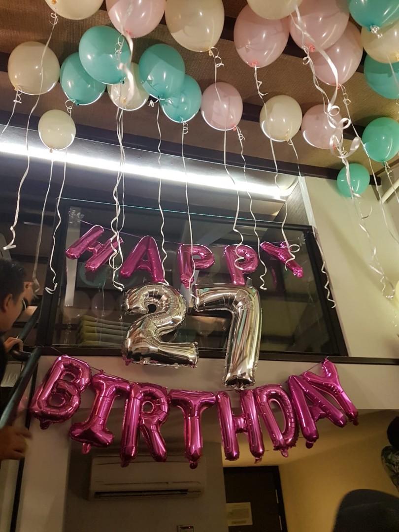 Party Helium Balloons Design Craft Others On Carousell