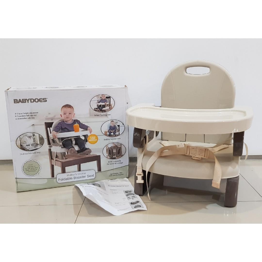 PRELOVED BABYDOES Foldable Booster Seat Bayi Anak Perawatan