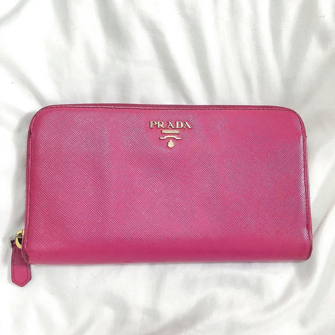 Prada odette heart bag pink preorder, Luxury, Bags & Wallets on Carousell