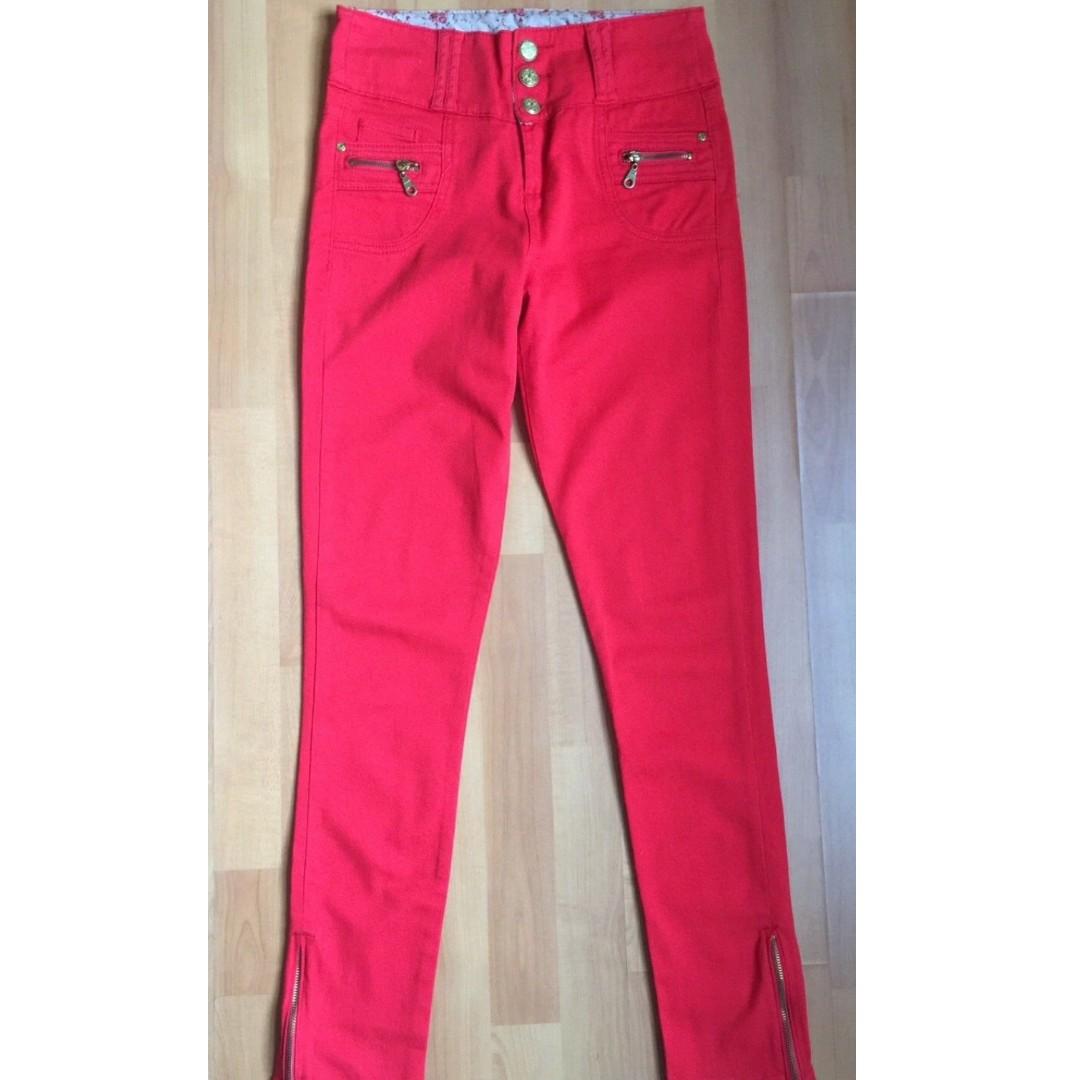 red jeans primark