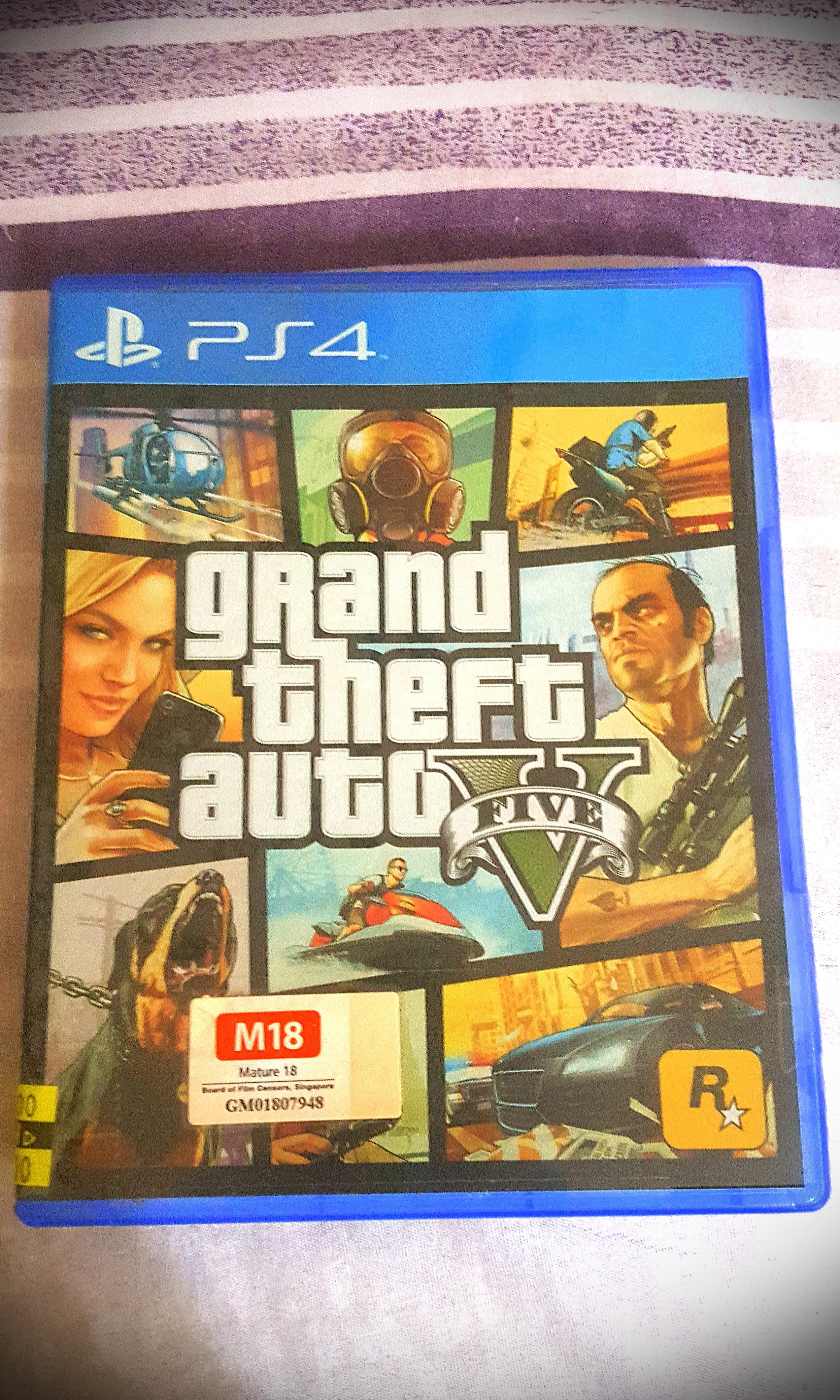 Ps4 Gta V Toys Games Video Gaming Video Games On Carousell