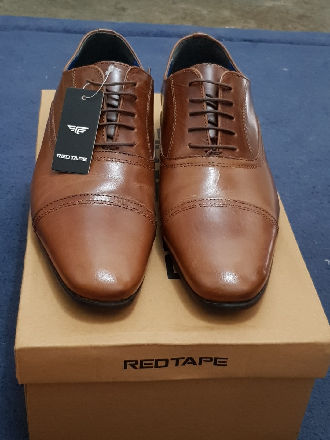 redtape leather shoes price