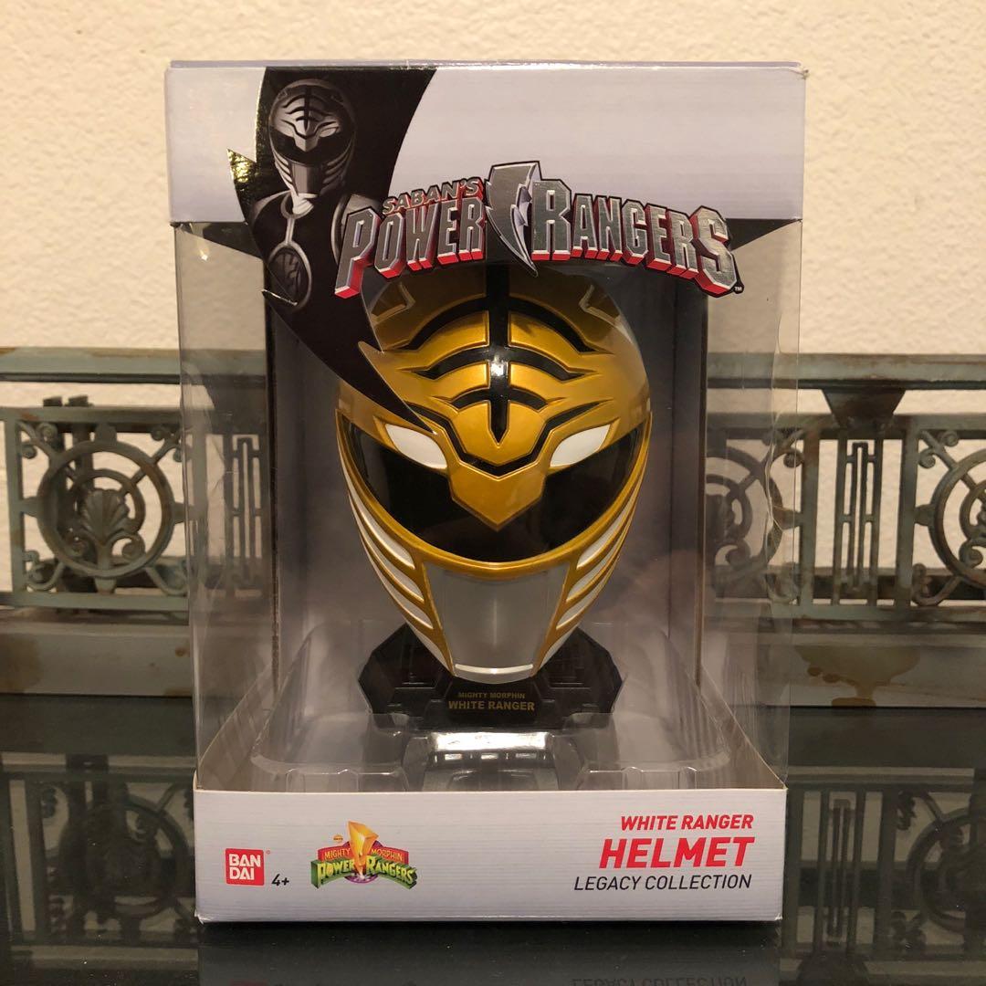 white ranger helmet legacy collection