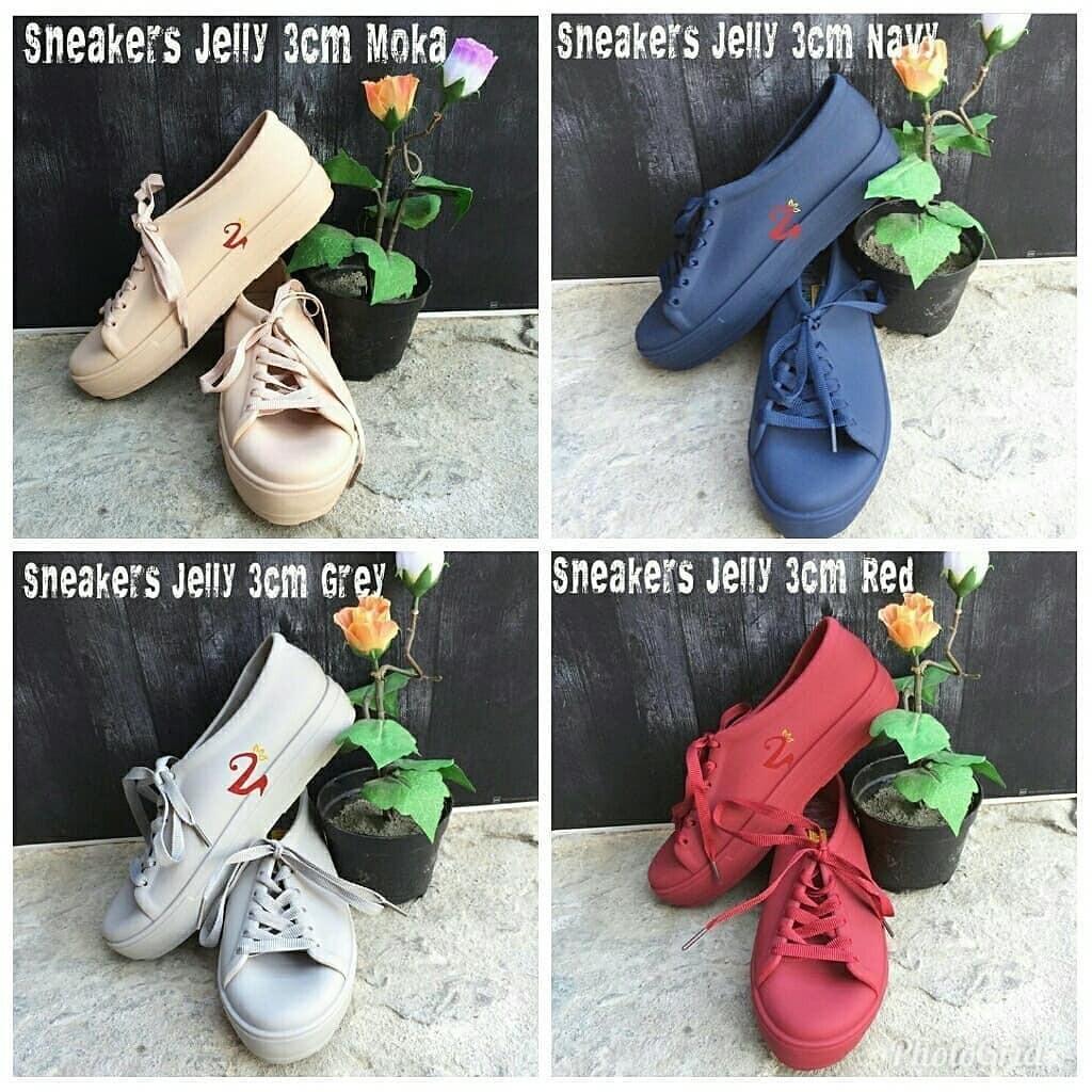 Sepatu Jelly Tali Fesyen Wanita Sepatu Di Carousell