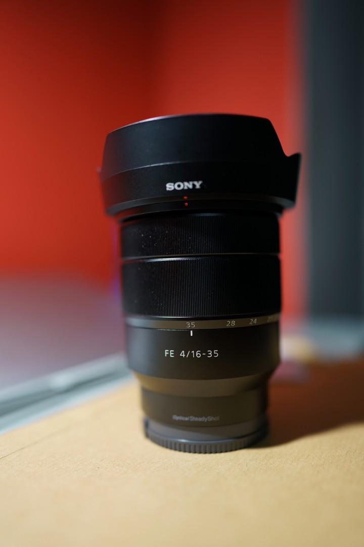 Sony Vario Tessar T Fe 16 35mm F4 Za Oss Sel1635z Photography Lenses On Carousell