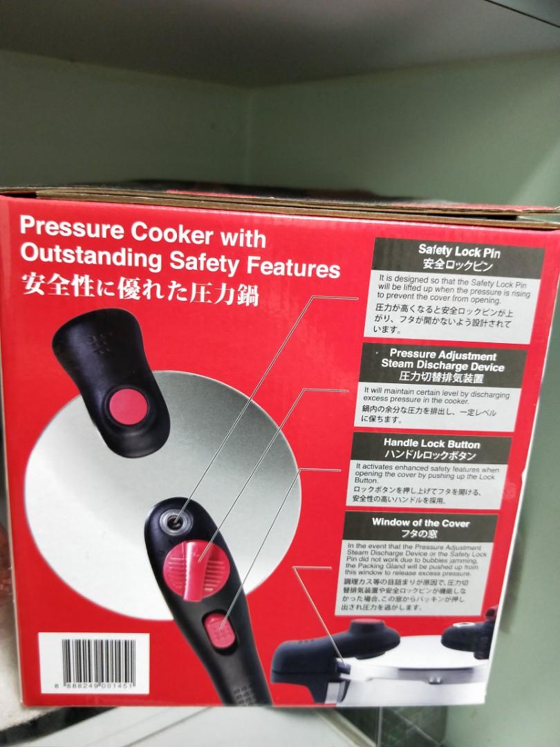 Stainless SingleHandle Pressure Cooker, TV & Home Appliances, Kitchen
