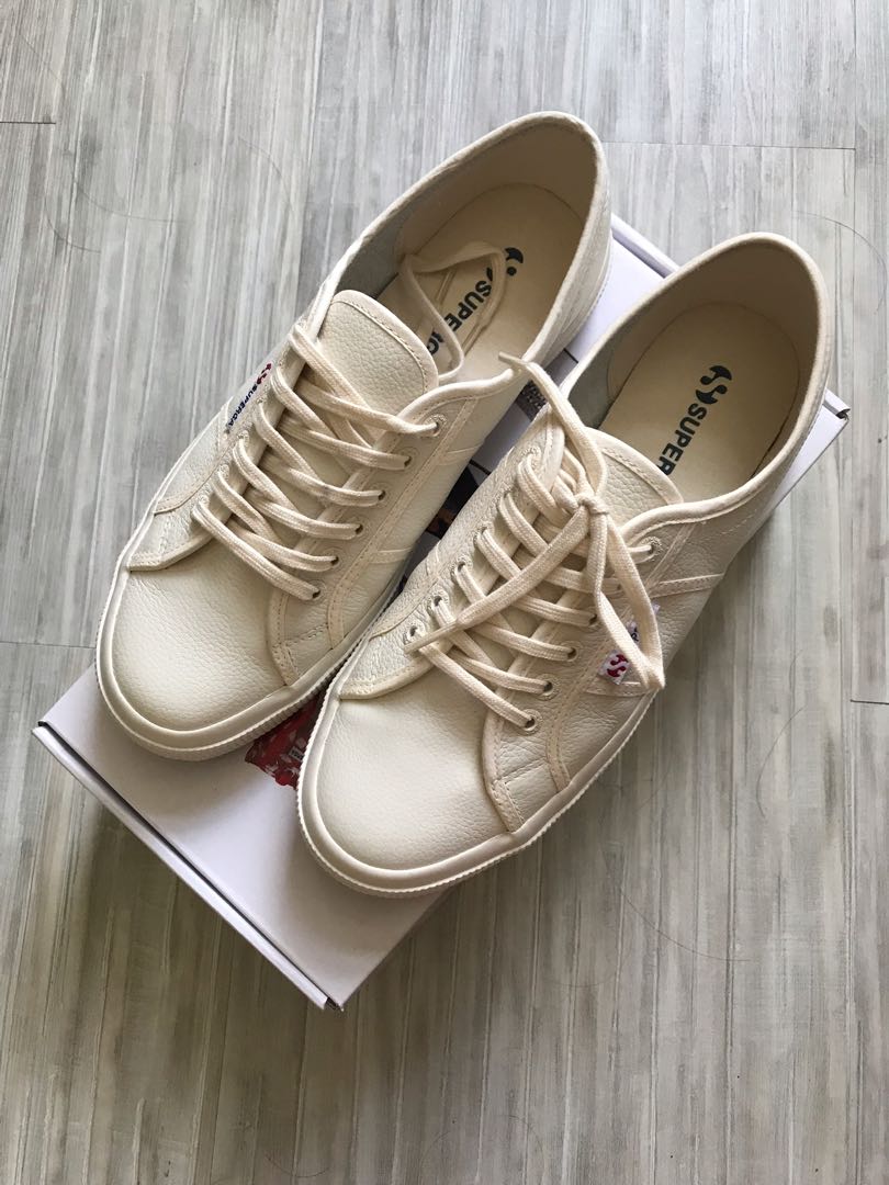 Superga 2750 全皮革 含運 他的時尚 鞋子在旋轉拍賣