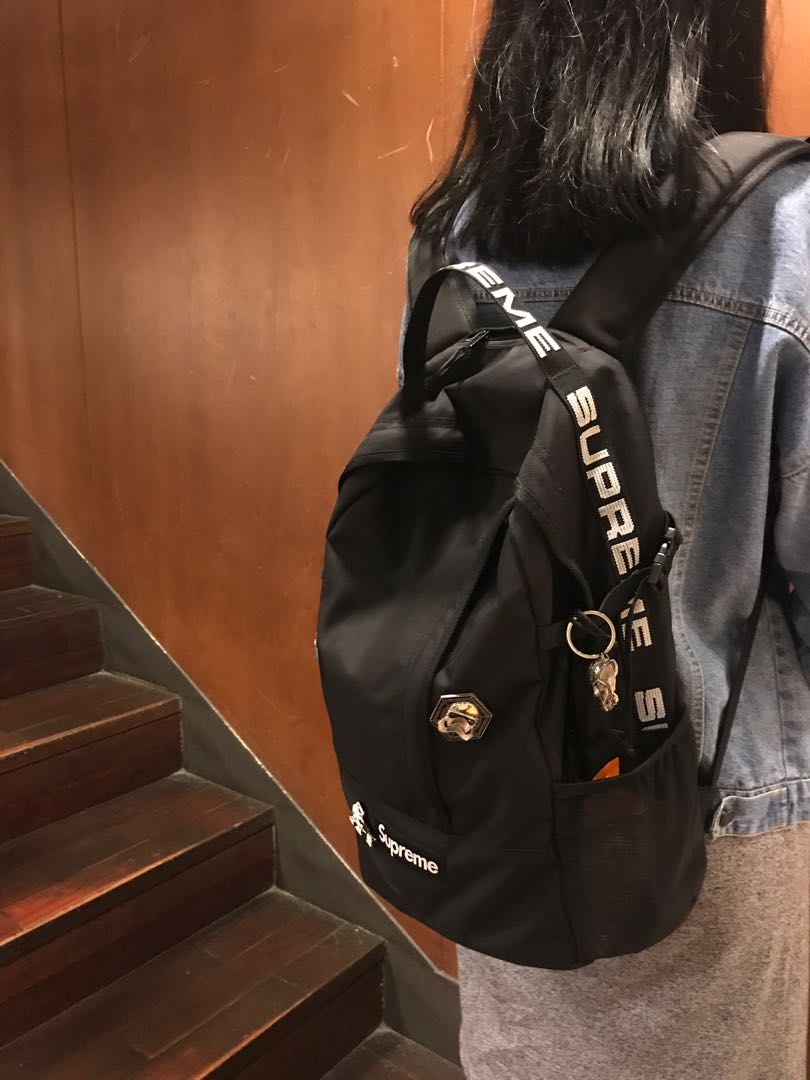 supreme backpack 18ss
