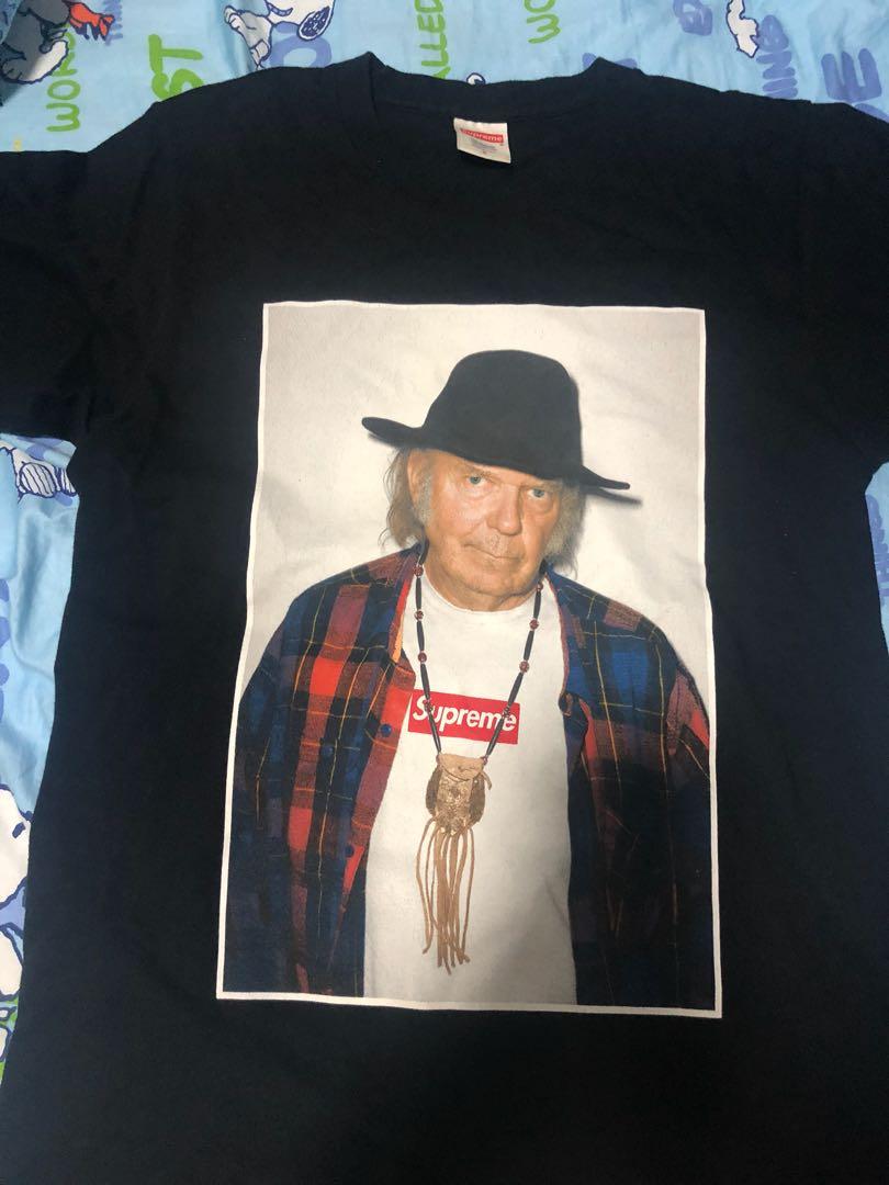 neil young supreme t shirt