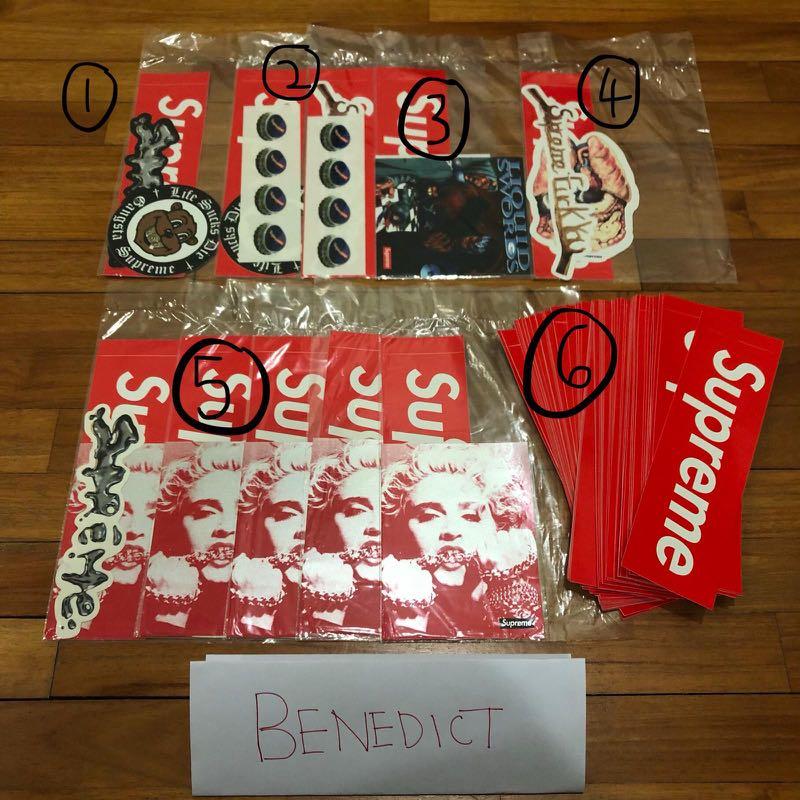 Supreme Stickers Everything Else on Carousell