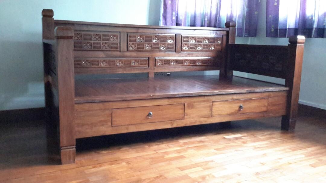 Used teak bedroom furniture for shop sale