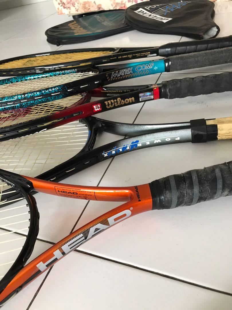 Tennis brackets, Sports Equipment, Sports & Games, Racket & Ball Sports