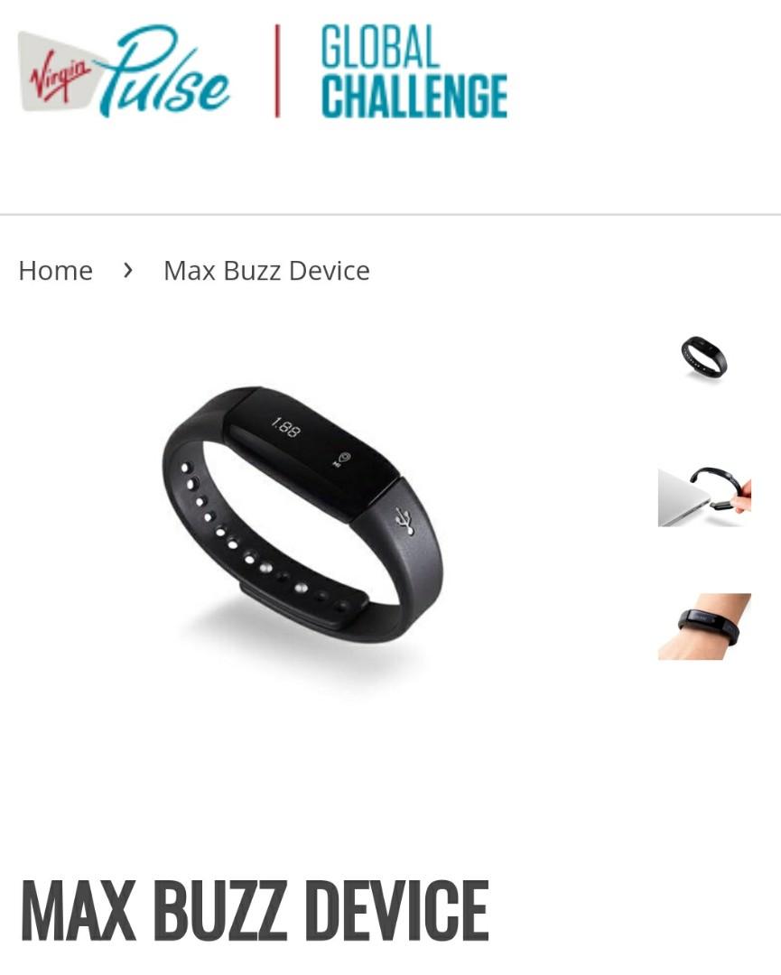 Max buzz fitness tracker 2025
