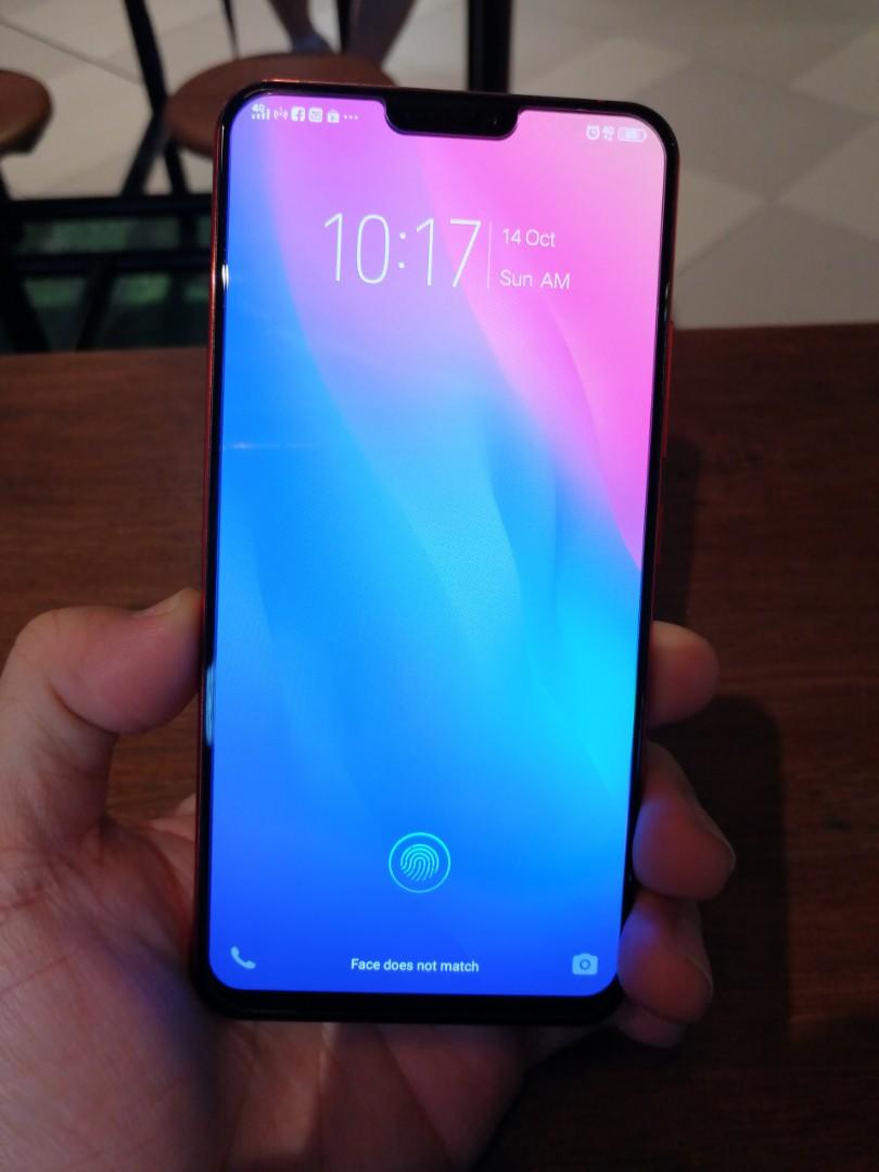 Vivo X21 Red Edition 128gb 6gb Ram Mobile Phones Tablets Android Phones Others On Carousell