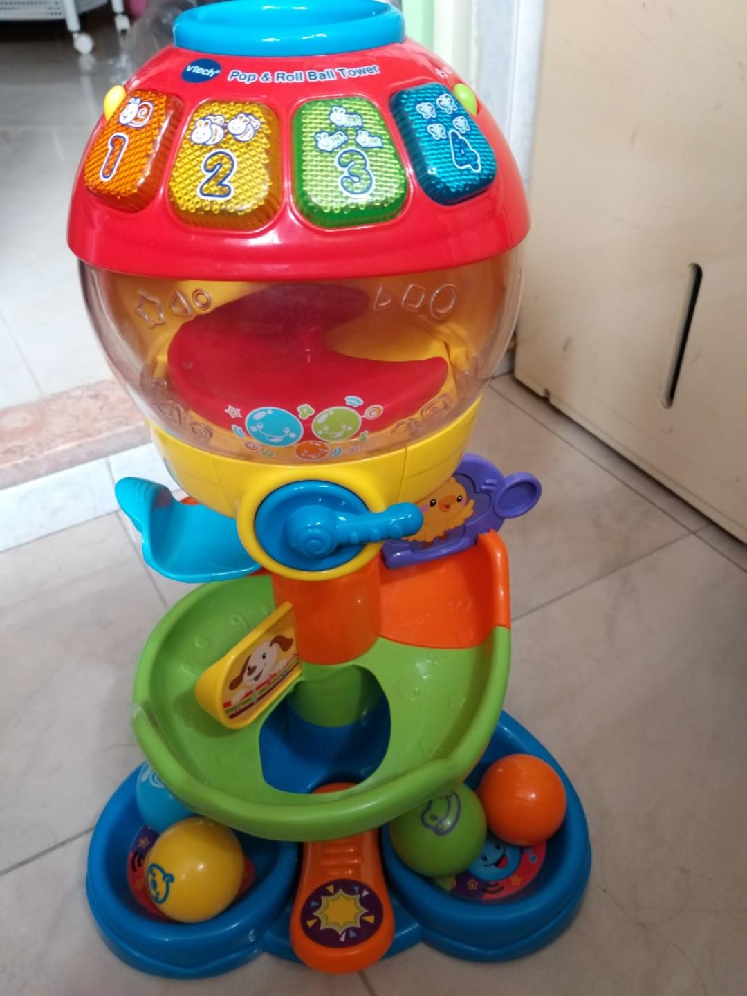 Spin and learn ball tower store