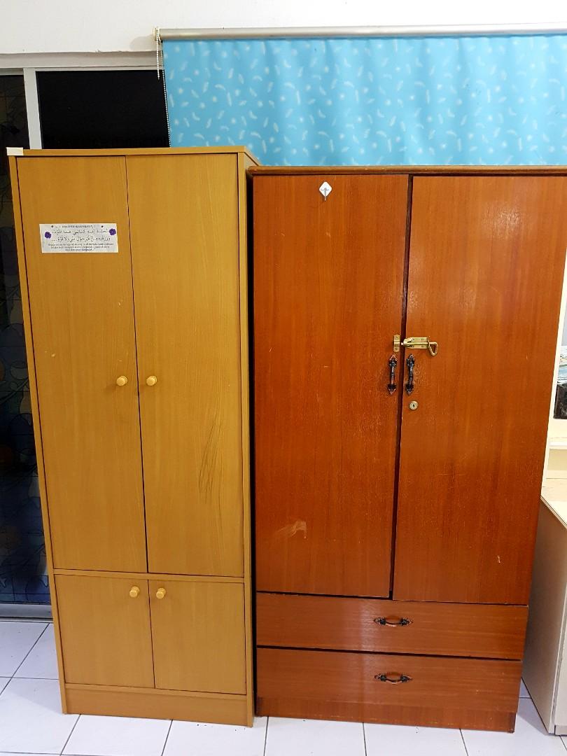 Wardrobe RM100 for 2, Home & Furniture, Furniture on Carousell