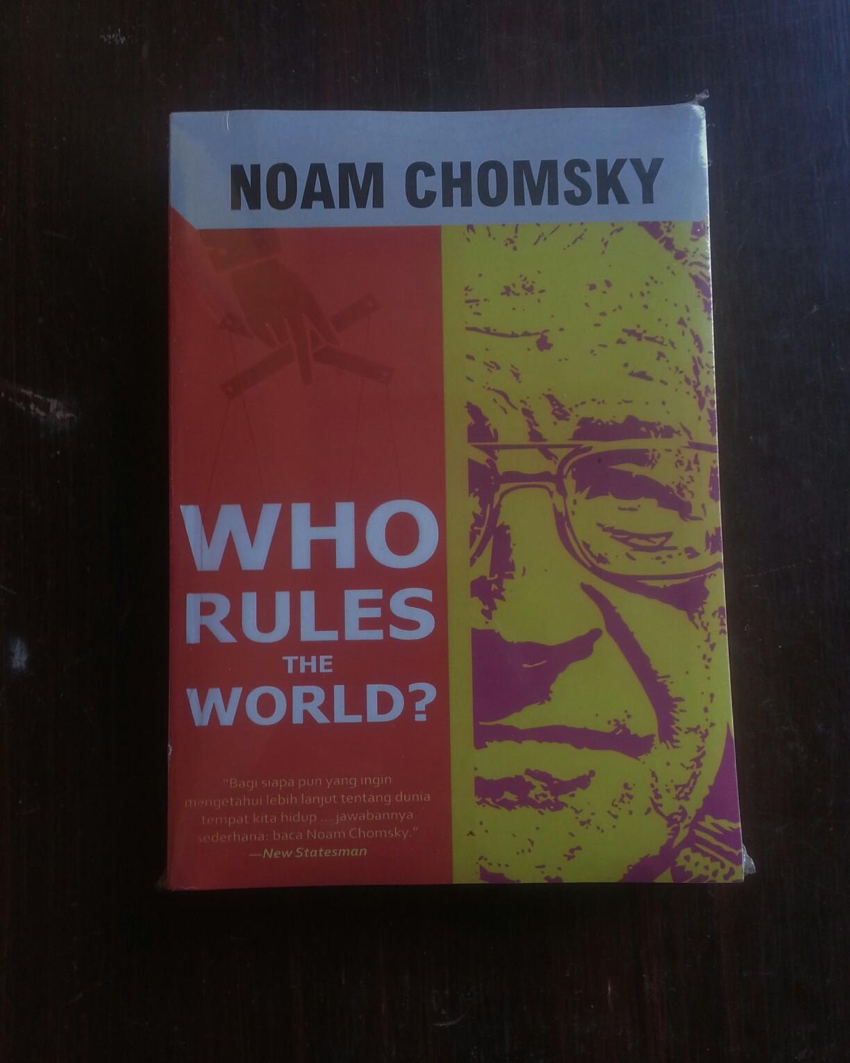 Who Rules The World Noam Chomsky Buku Alat Tulis Buku Di Carousell