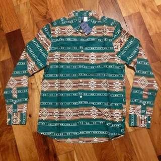 H&M Aztec Long Sleeves Polo