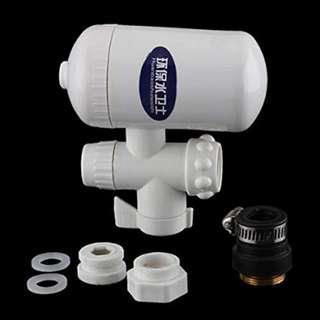 Hitech Cartridge Tap Faucet Water Filter Purifier - White