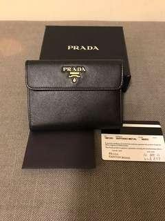 Prada Saffiano 銀包