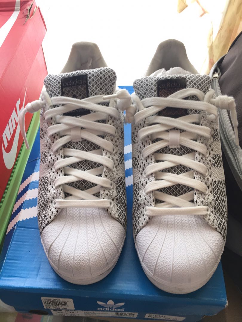 adidas superstar weave beige