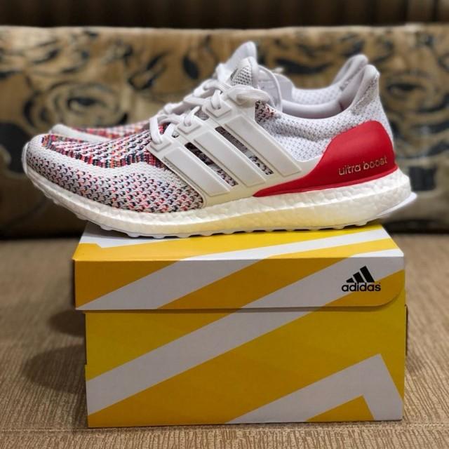 Adidas Ultraboost 2.0 multicolor Men s Fashion Footwear Sneakers on Carousell