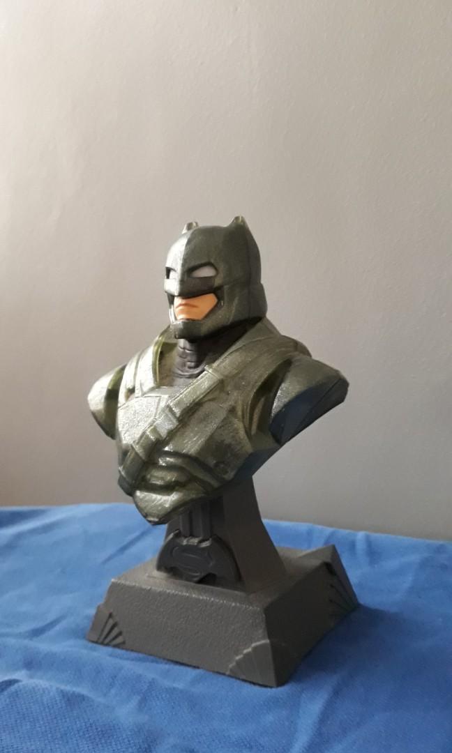 Armored Batman (Night Light) (Category: Figurines & Statues) located in Pasig City. Submitted by ange7o (Listing ID 194847151, Image 3). Description: Pre-loved Armored Batman Bust, was opened only once to check whether unit was working (it still does). Originally bought this at around Php 499. RFS: Moving out. Hopefully it would be sold to someone who shares the same enthusiasm for these heroes :).