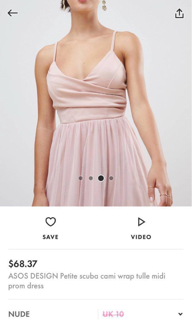 Scuba cami prom mini cheap dress