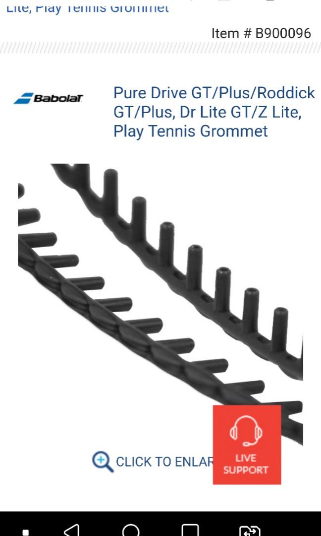 Babolat Pure Drive Tennis Grommets, Sports Equipment, Sports & Games
